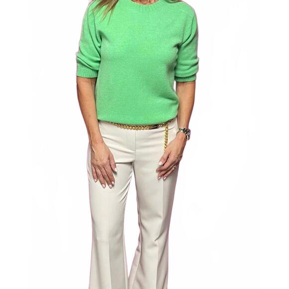 NEW BRAND BAZAR copenhagen short sleeve sweater in green
